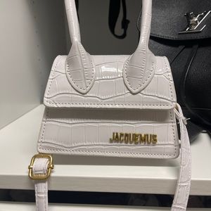Mini white Jacquemus Bag
